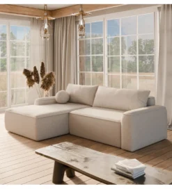 Narożnik rozkładany OWEMBRO 245 cm z funkcją spania*GZDDesign