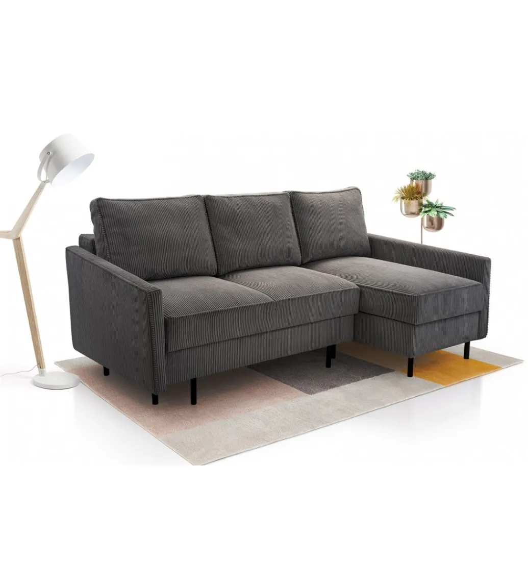 Narożnik rozkładany SIMBA 220 cm z funkcją spania*Kmeble Online