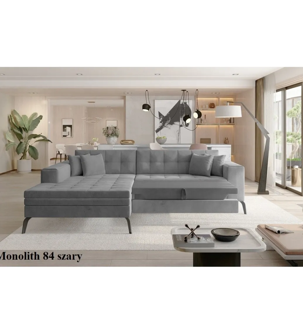 Narożnik rozkładany SOLANGE 295 cm z funkcją spania*ELTAP Hot