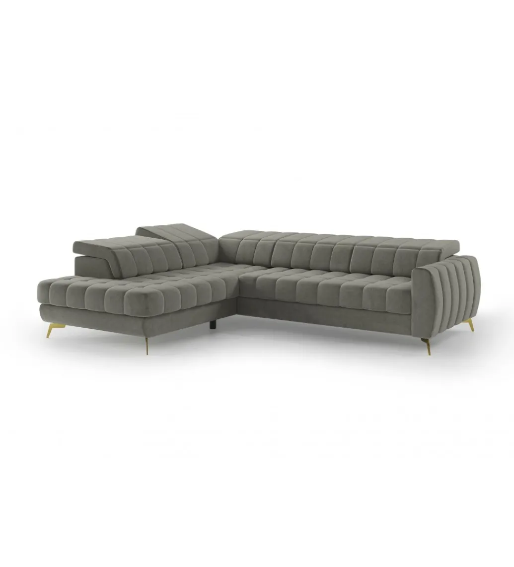 Narożnik rozkładany VESTA 263 cm z funkcją spania*Comforteo