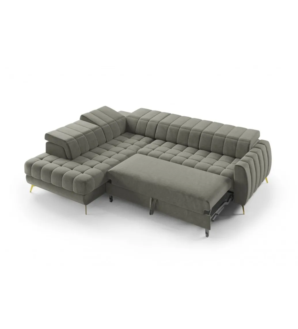 Narożnik rozkładany VESTA 263 cm z funkcją spania*Comforteo