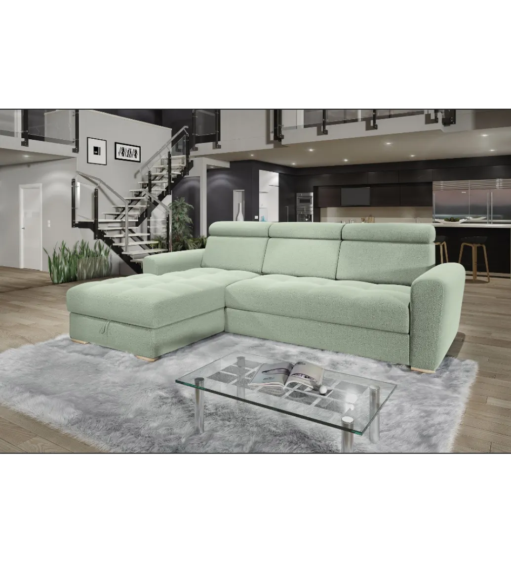 Narożnik rozkładany VIVA Riva 270 cm z funkcją spania*Comforteo Discount