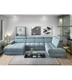 Narożnik  rozkładany VIVA Riva XXL 374 cm z funkcją spania*Comforteo Outlet