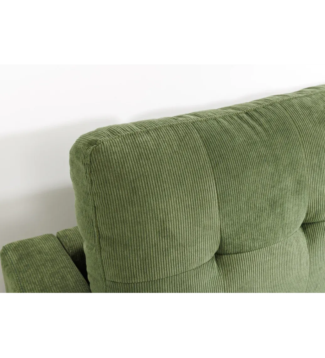 Narożnik STOCKHOLM 220 cm 3-osobowy zielony*Invicta Interior New