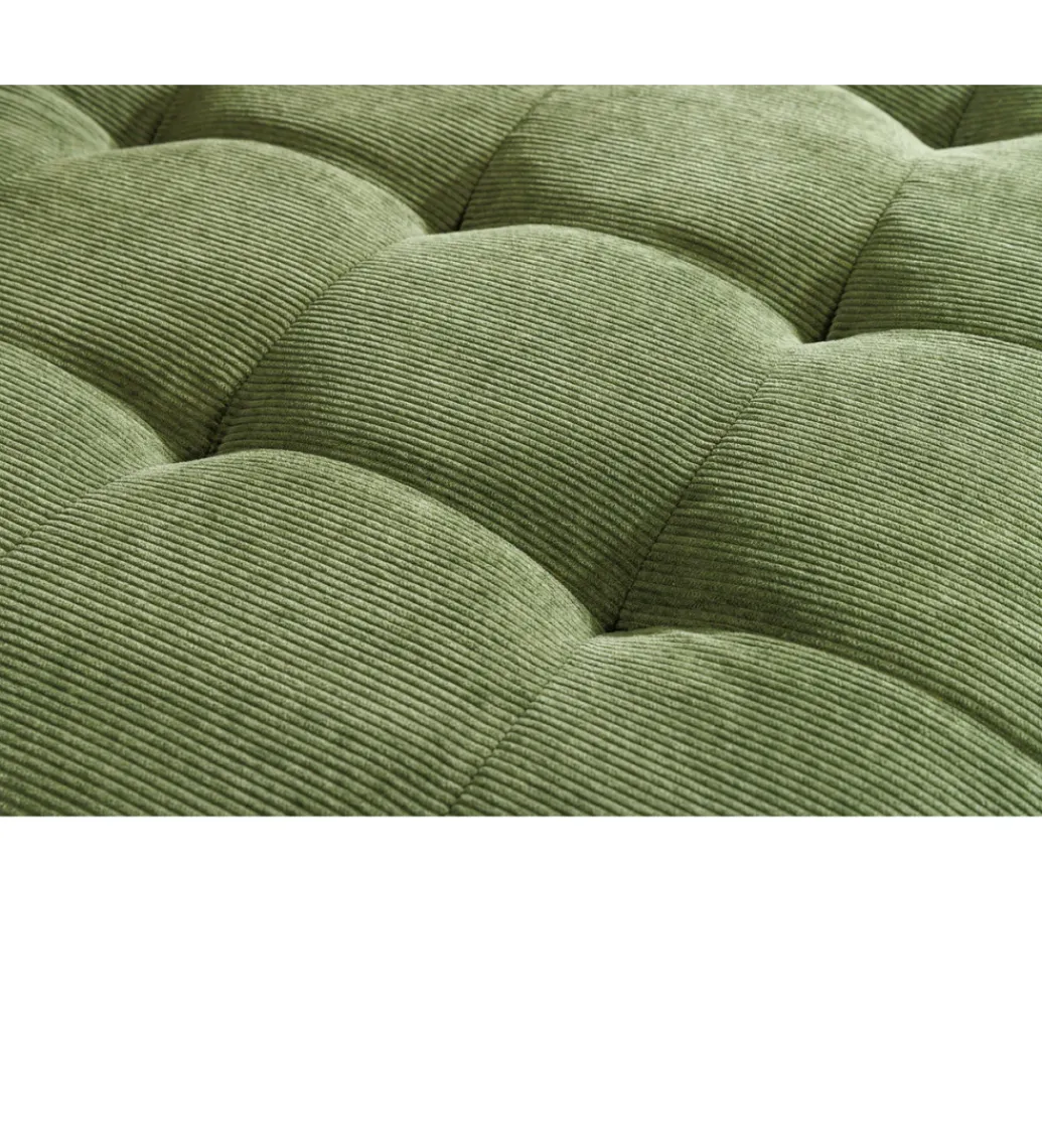 Narożnik STOCKHOLM 220 cm 3-osobowy zielony*Invicta Interior New
