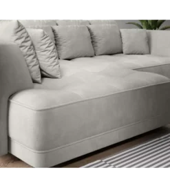 Narożnik z funkcją spania Big Sofa Tiga Box 286 cm z elektrycznie wysuwanym siedziskiem*Wersal