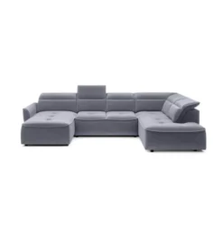 Narożnik z funkcją spania PRESTON Murillo XL 350 cm z elektrycznie wysuwanym siedziskiem*Wersal Outlet