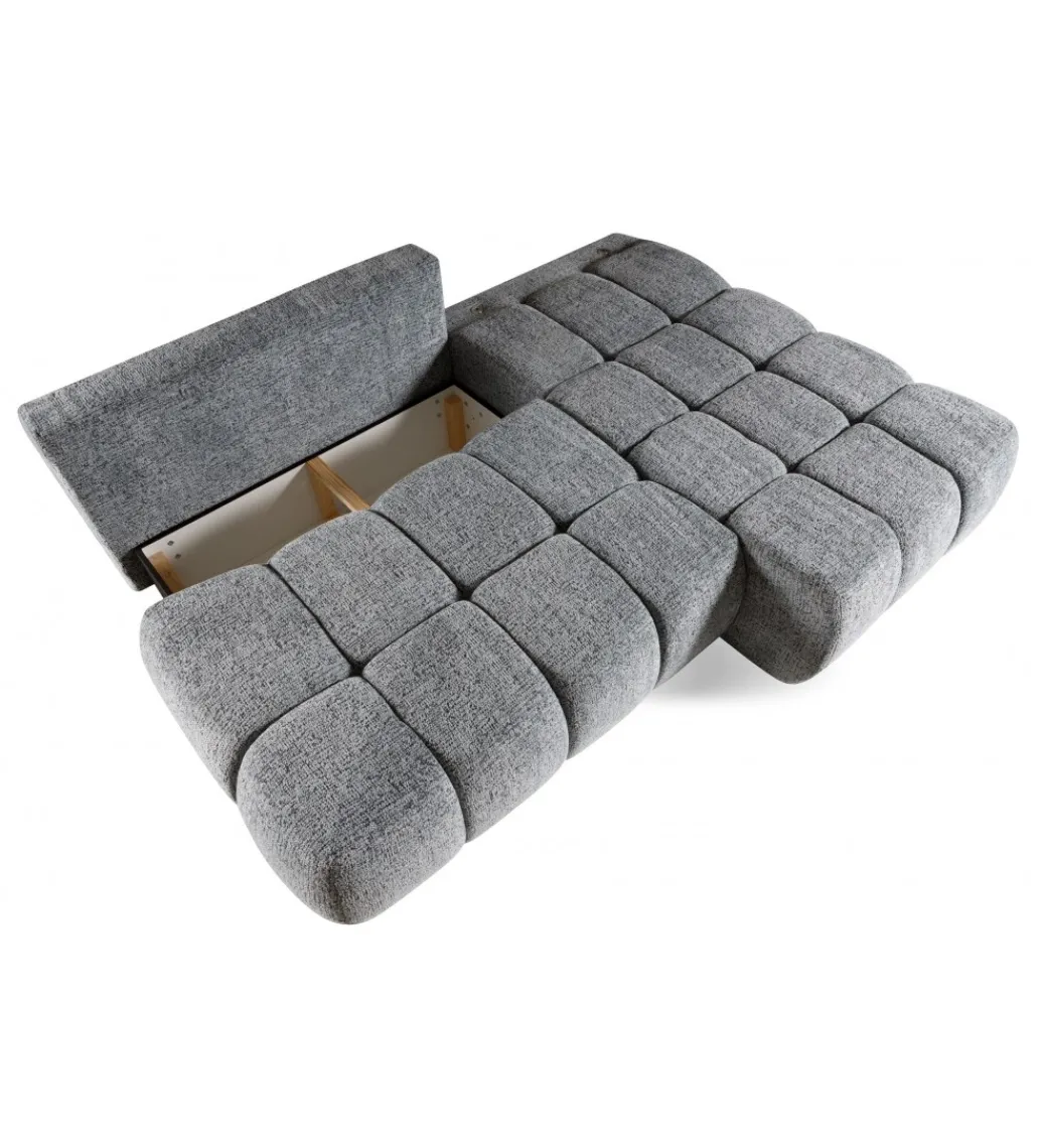 Narożnik z funkcją spania TARANTO 225 cm*ZDLINNEO1 Discount