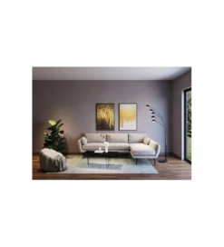 Obraz Abstract 80 cm x 120 cm złoto biały*KDesign Online