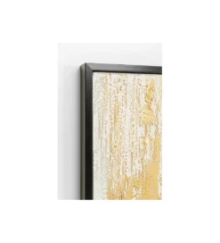 Obraz Abstract 80 cm x 120 cm złoto biały*KDesign Online