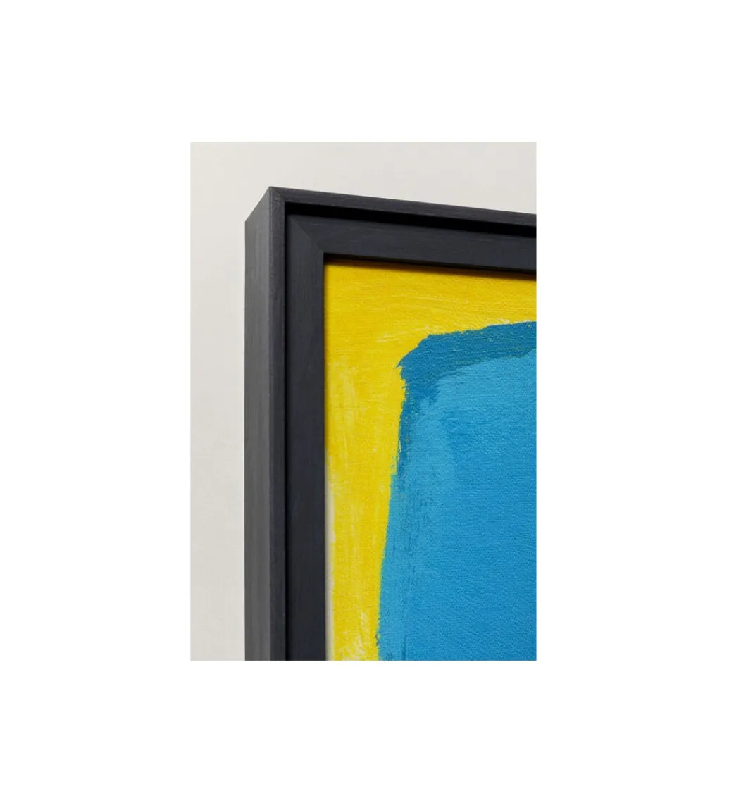 Obraz ABSTRACT HIGH GLOSS BLUE 120 x 160 cm*KDesign Discount