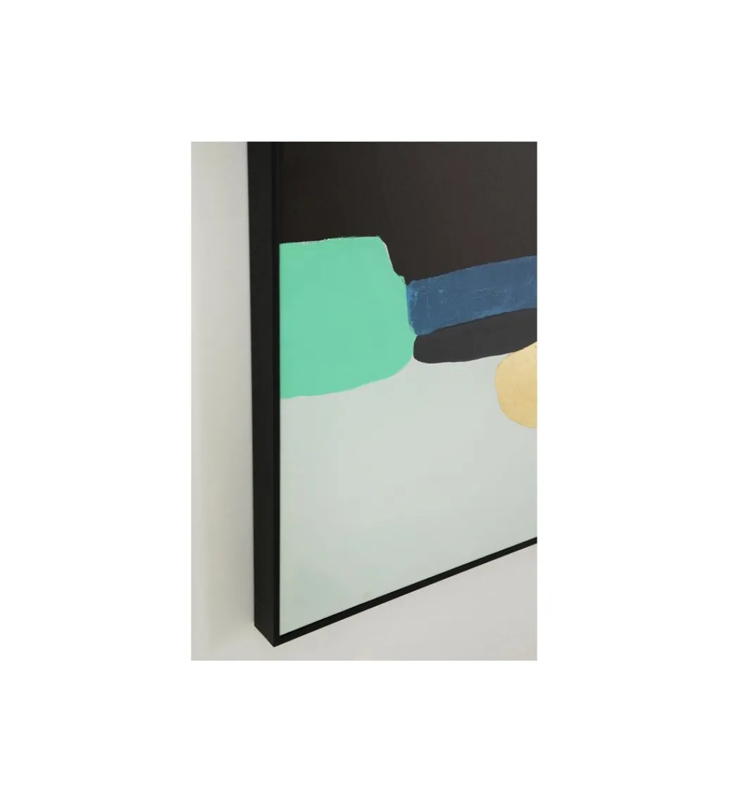 Obraz Abstract Shapes 73 cm x 143 cm zielony*KDesign New