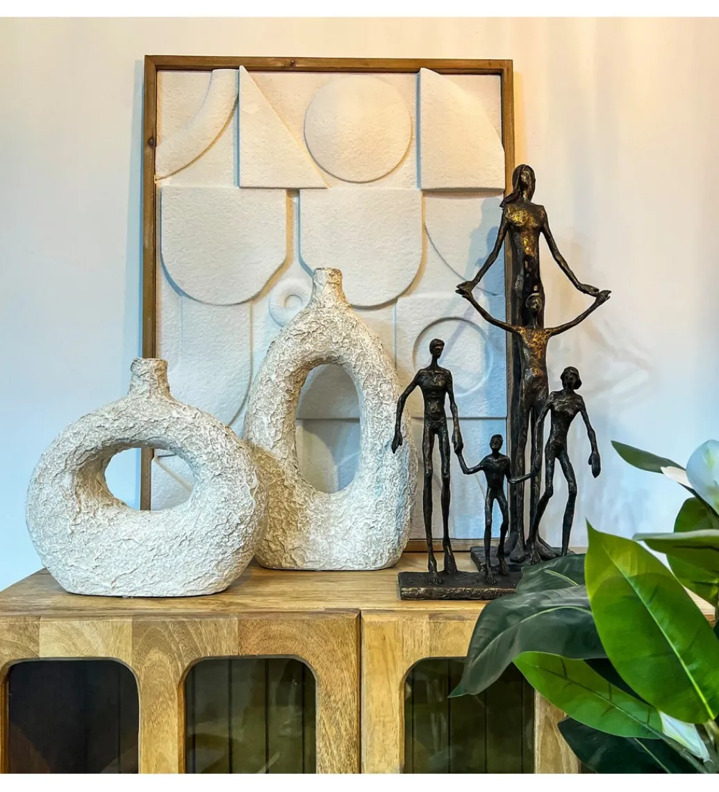 Obraz abstrakcyjny OKREBA na drewnie 81 cm*Exclusivas Online