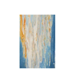 Obraz ARTISTAS 120 x 180 cm niebieski*KDesign Sale