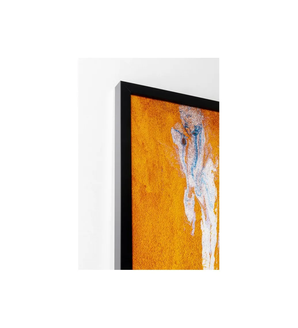 Obraz ARTISTAS 120 x 180 cm pomarańczowy*KDesign Sale
