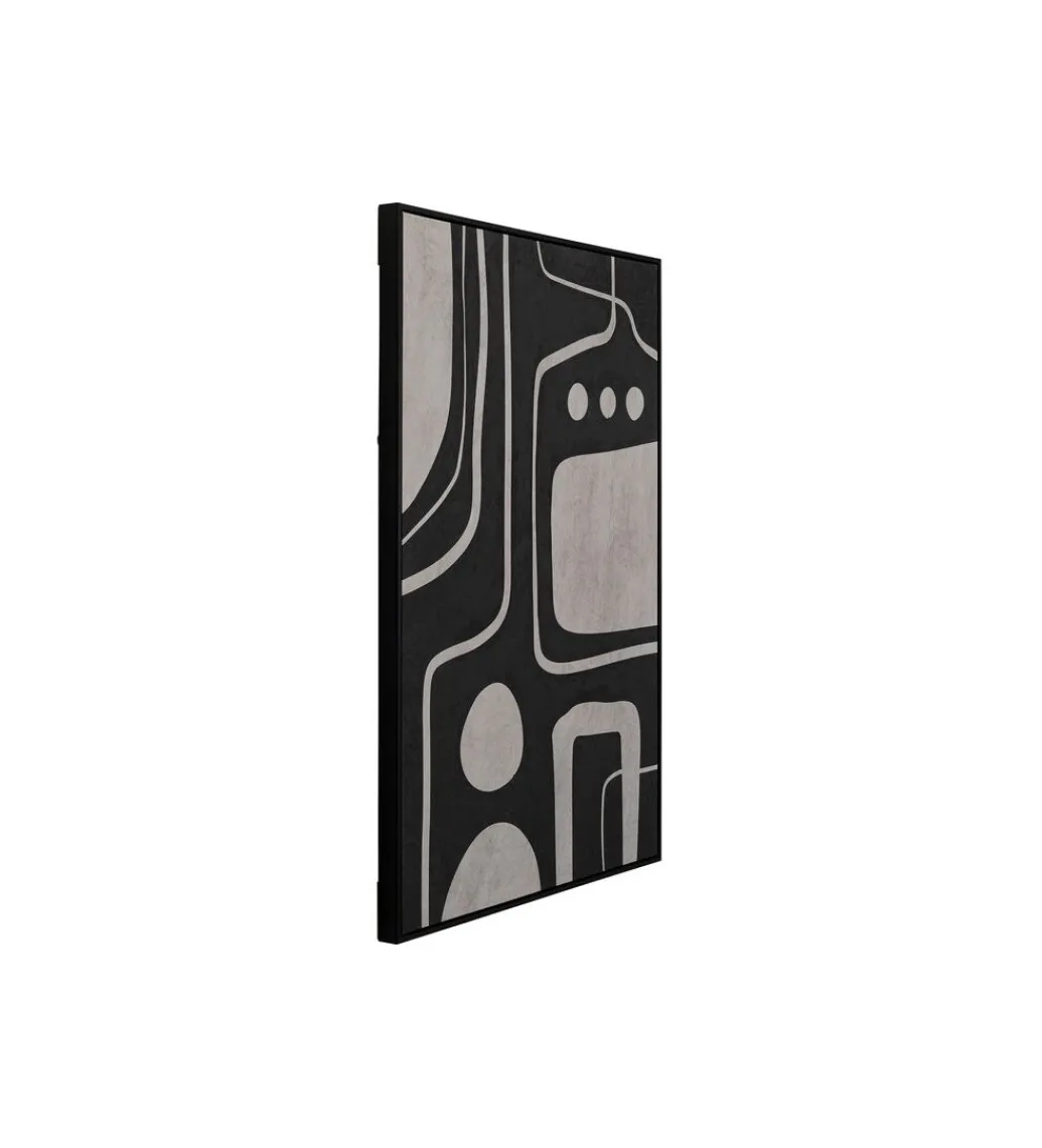 Obraz Artistic Blacky 70 cm x 110 cm czarny*KDesign Discount