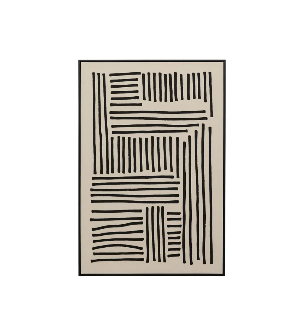 Obraz Artistic Line 110 x 70 cm biało czarny*KDesign Clearance