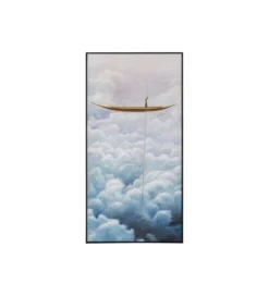 Obraz Cloud Boat 60 cm x 120 cm*KDesign Discount
