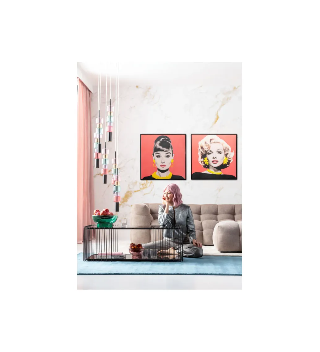 Obraz DIVA BLOND 60 x 60 cm*KDesign