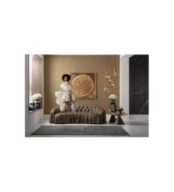 Obraz 3D MIKADO 120 x 120 cm złoty*KDesign Hot