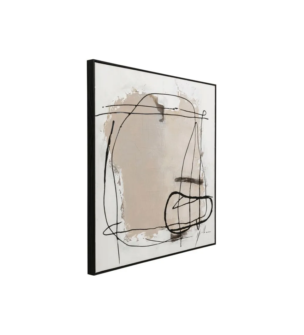 Obraz Dust Grey 100 cm x 100 cm*KDesign
