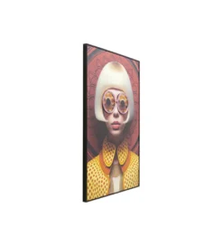 Obraz FANCY BLONDE LADY LED 120 x 80 cm*KDesign Online