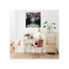 Obraz Flower Art Lady 120 cm x 120 cm*KDesign Discount
