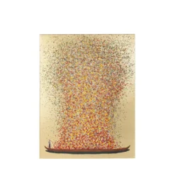 Obraz FLOWER BOAT GOLD PINK 40 x 50 cm*KDesign Best