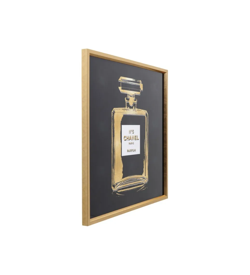 Obraz FRAGRANCE 115 x 115 cm złoty*KDesign Best