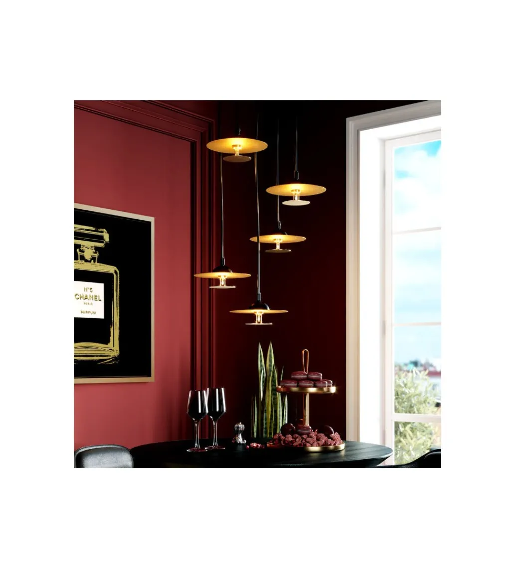 Obraz FRAGRANCE 115 x 115 cm złoty*KDesign Best