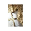 Obraz GOLD WINGS 120 x 120 cm biało złoty*KDesign New