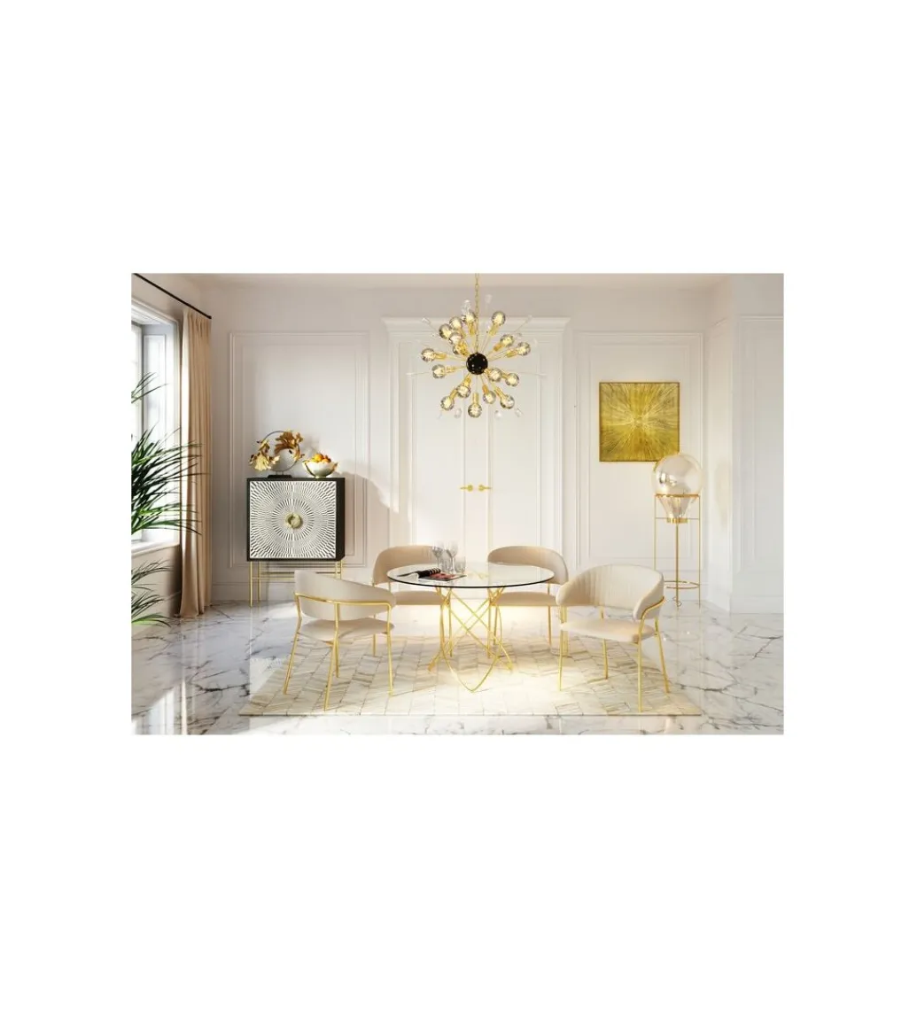 Obraz ILLUMINO 80 x 80 cm złoty*KDesign Discount
