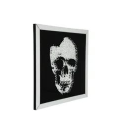 Obraz lustro Skull 100 cm x 100 cm*KDesign Best