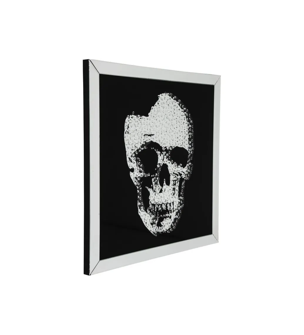 Obraz lustro Skull 100 cm x 100 cm*KDesign Best