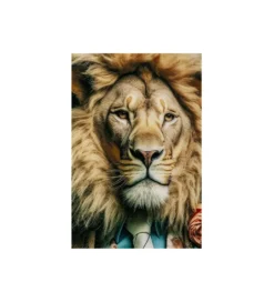 Obraz MISTER LION 150 x 100 cm szklany*KDesign Outlet