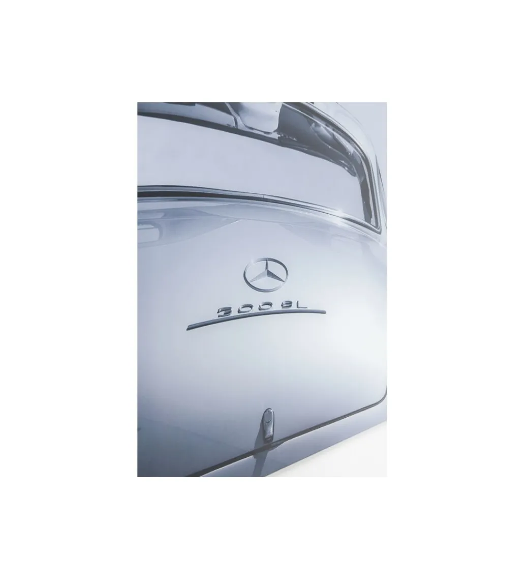Obraz OLDRIMER BACK 160 x 120 cm srebrny*KDesign Discount