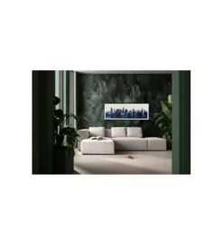 Obraz SHADOW SKYLINE 160 x 60 cm niebieski*KDesign Sale