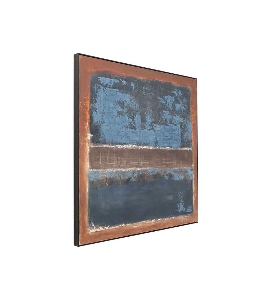 Obraz Silence Blue 120 cm x 120 cm*KDesign Hot