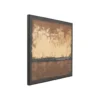 Obraz Silence Brown 120 cm x 120 cm*KDesign Clearance