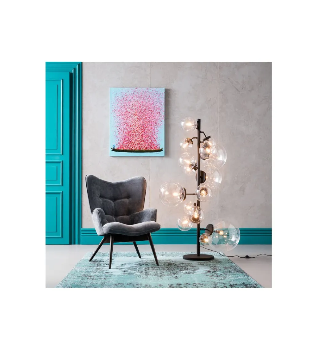 Obraz Touched Flower Boat 80 cm x 100 cm różowy*KDesign Sale