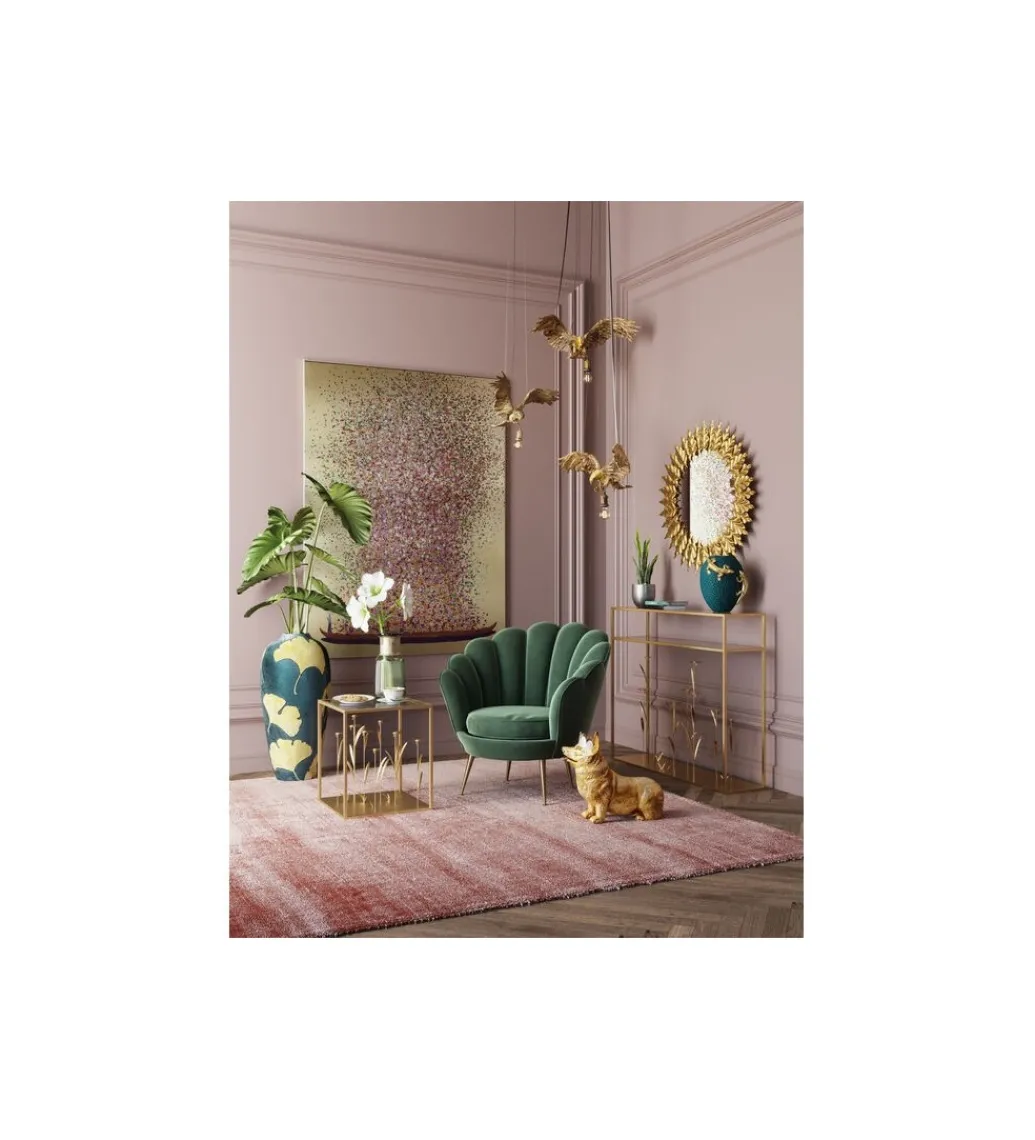 Obraz Touched Flower Boat Gold Pink 120 x 160cm*KDesign Discount