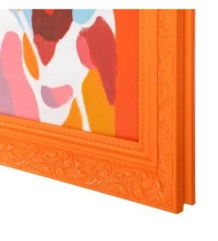 Obraz WOMAN 100 x 130 cm pomarańczowy*Zona-Design