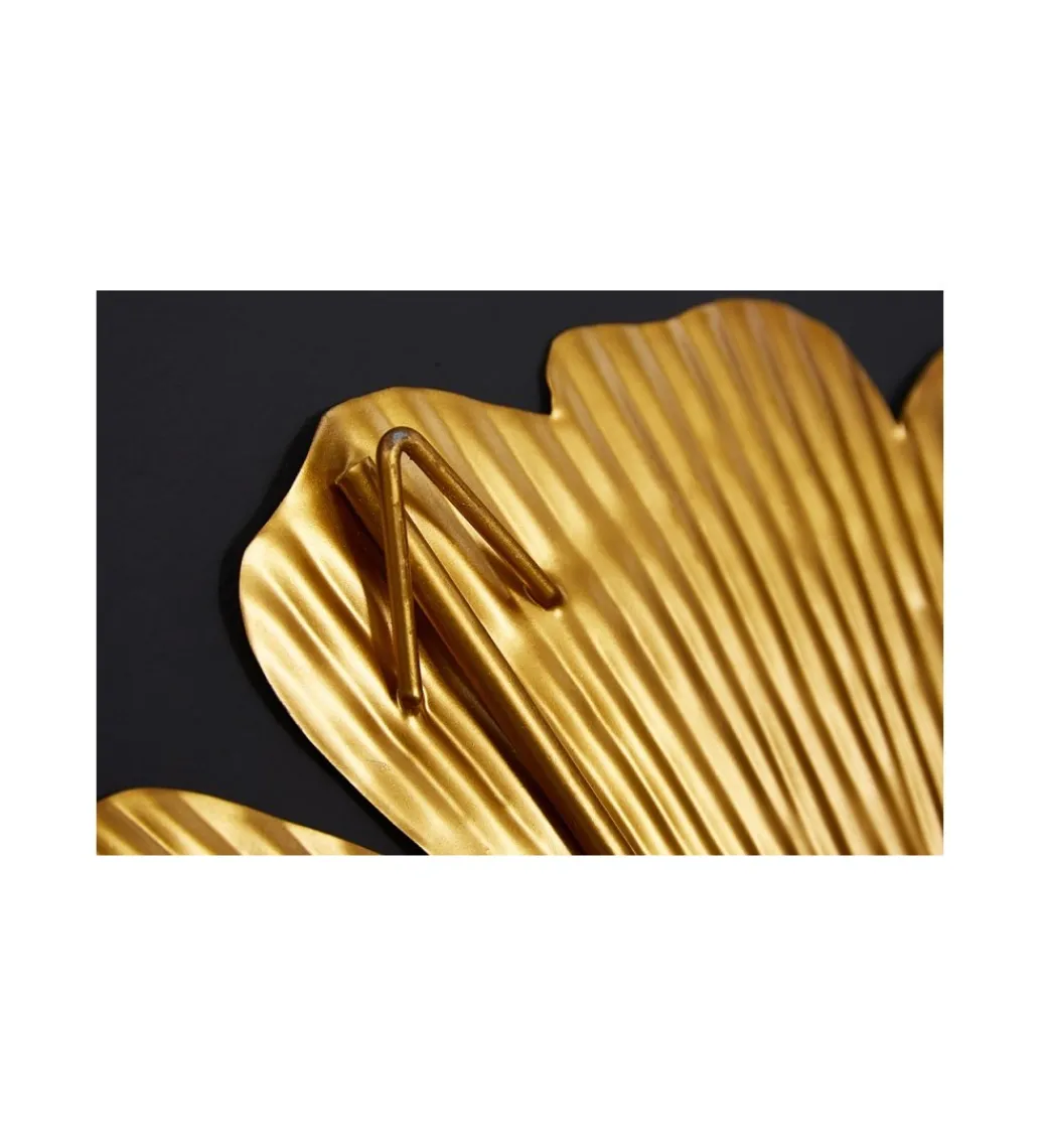 Ozdoba ścienna GINKGO 58 cm złota*Invicta Interior Best