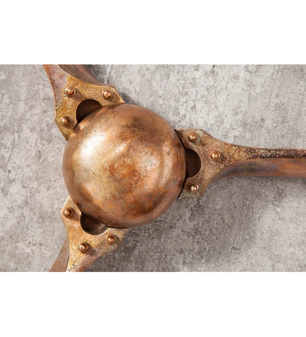 Ozdoba Ścienna Mystic Screw III 90 Cm Miedziana*Invicta Interior Sale