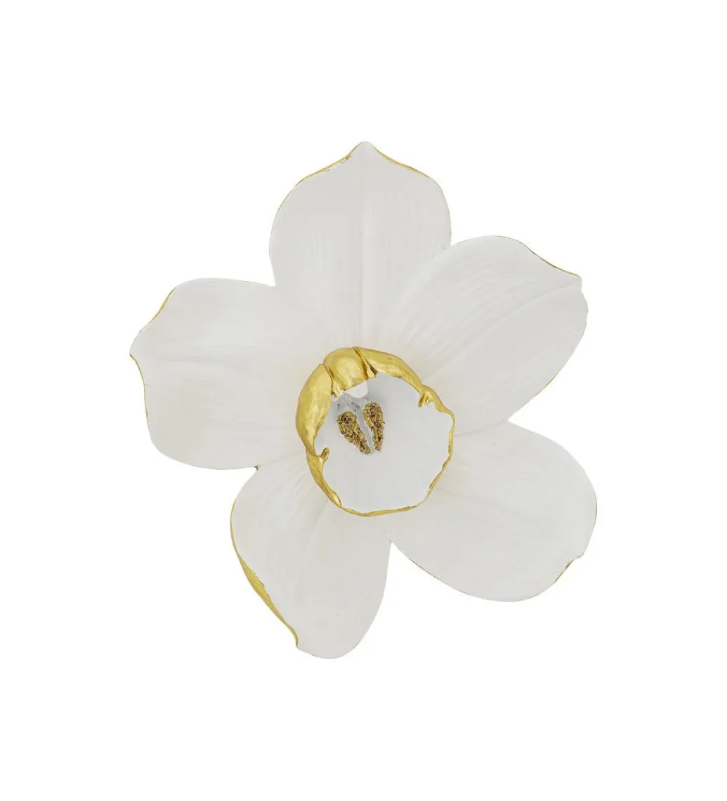 Ozdoba Ścienna Orchid Biała*KDesign Discount