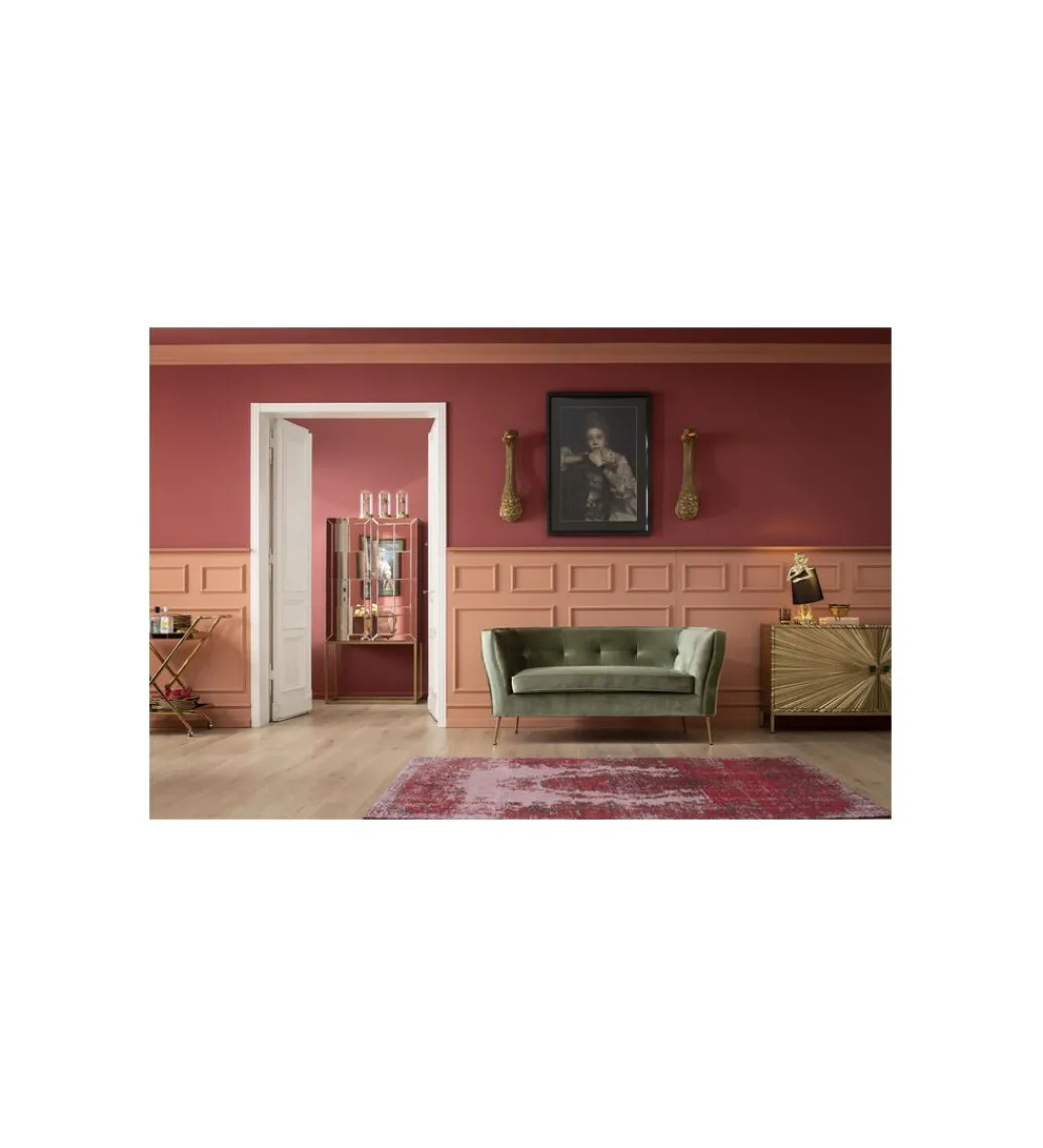 Ozdoba ścienna OSTRICH 18 x 71 cm złota*KDesign Hot