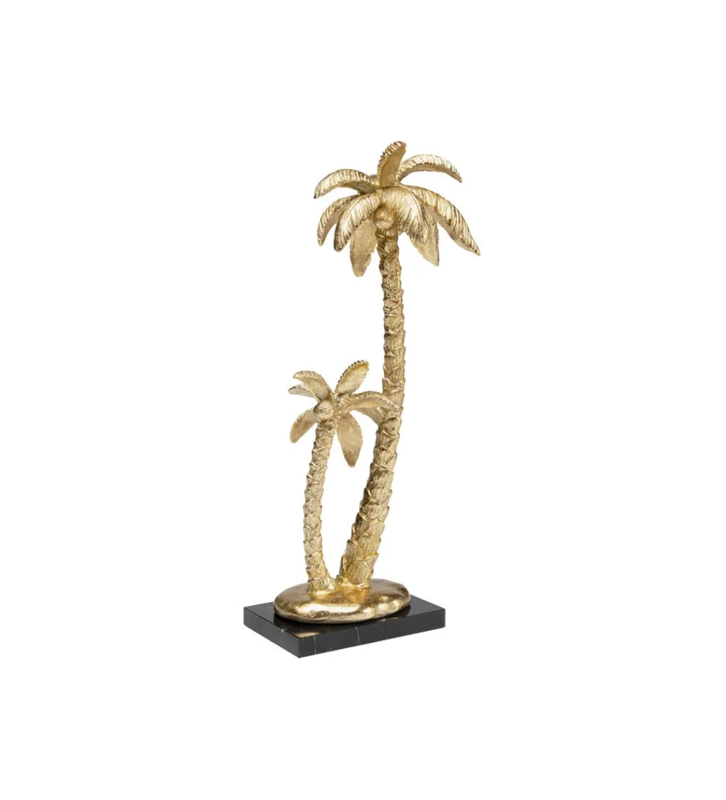 Ozdoba PALM TREE 41 cm złota*KDesign New