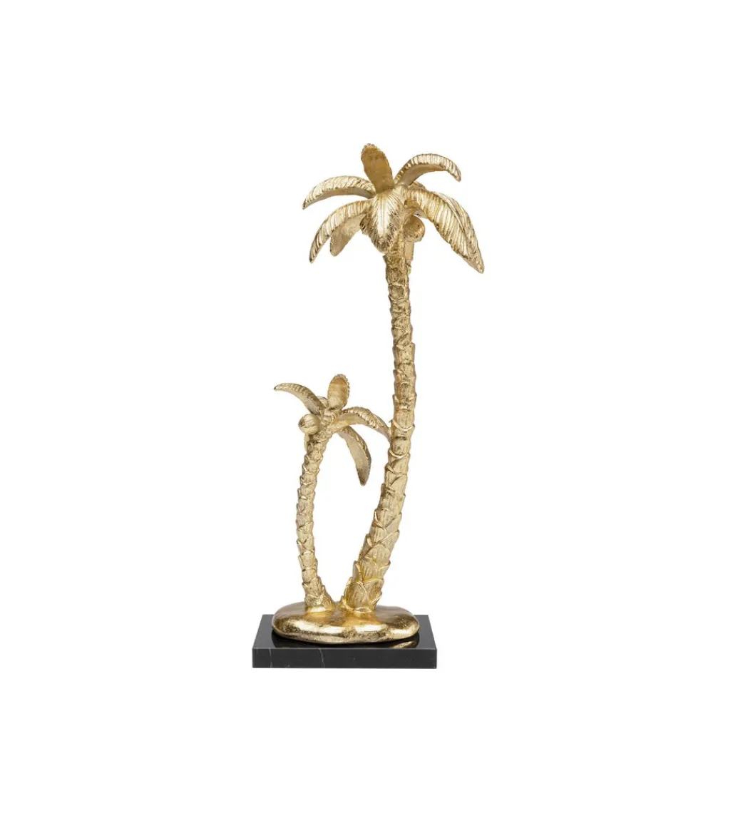 Ozdoba PALM TREE 41 cm złota*KDesign New