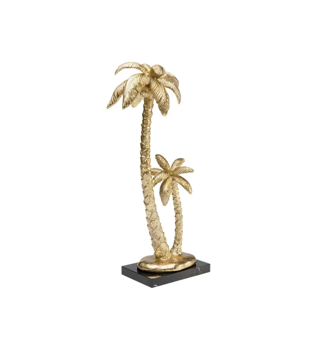 Ozdoba PALM TREE 41 cm złota*KDesign New