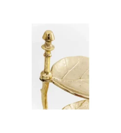 Patera Leaf 32 cm złota*KDesign